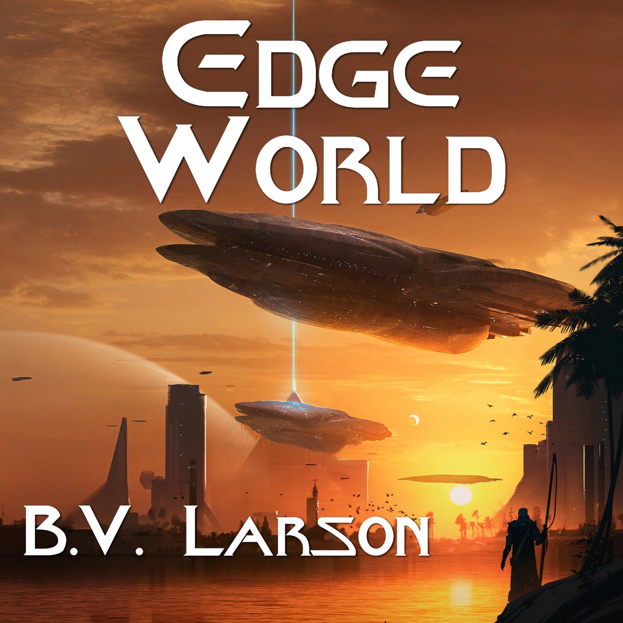 Audiobook cover for Edge World