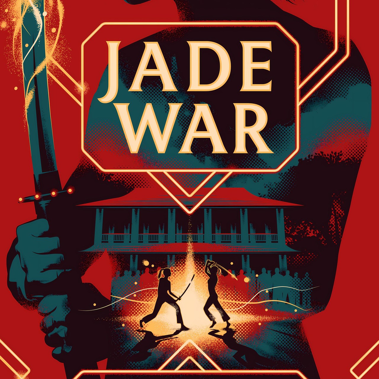 Audiobook cover for Jade War