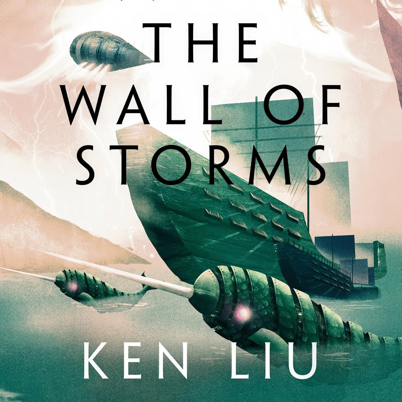 Audiobook cover for The Wall of STorms by Ken Liu Unabridged CD Audiobook