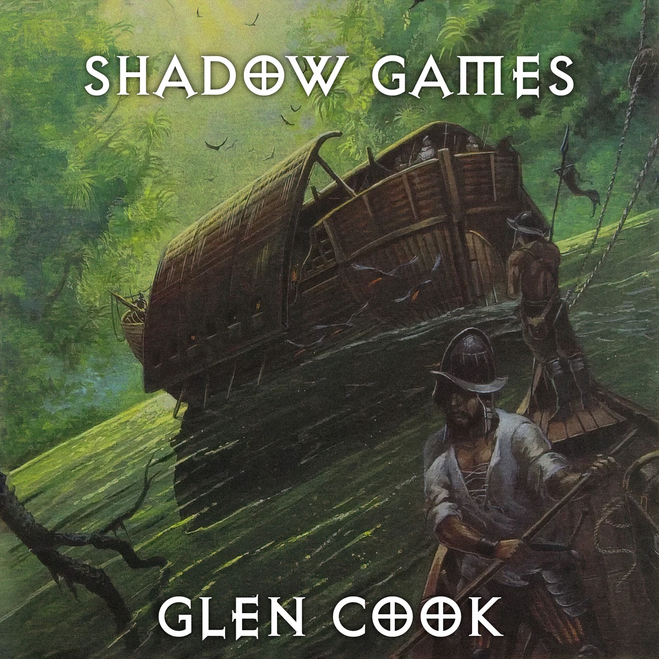 Audiobook cover for Shadow games