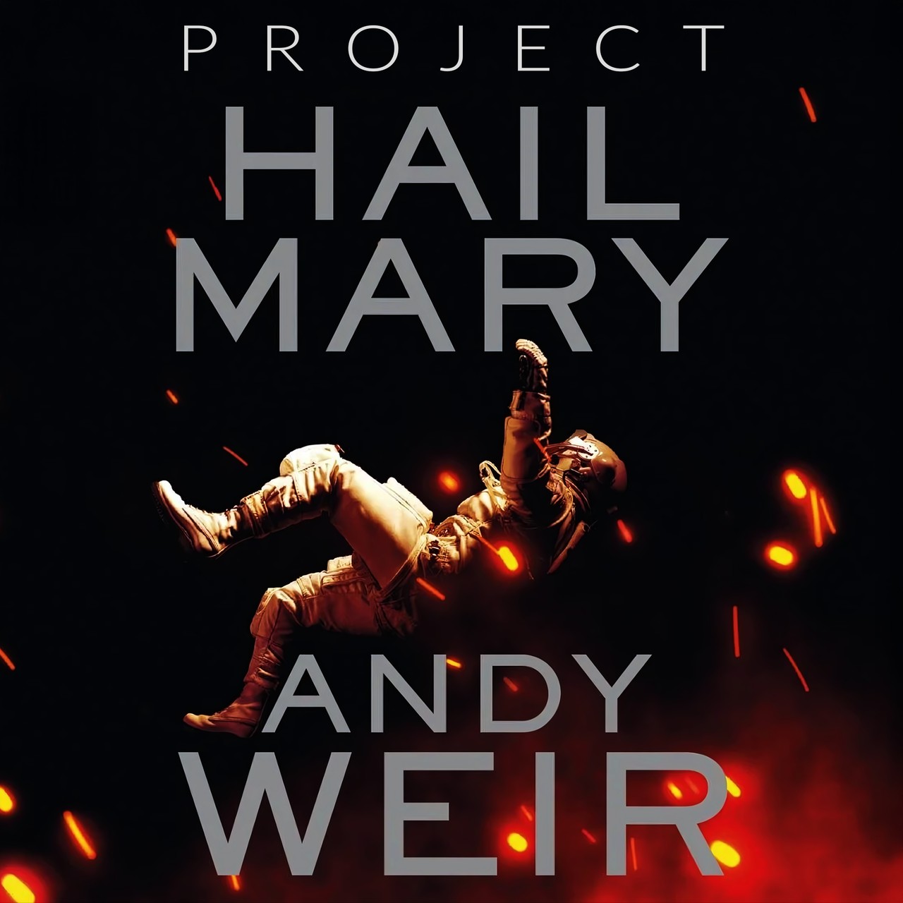 Audiobook cover for Project Hail Mary