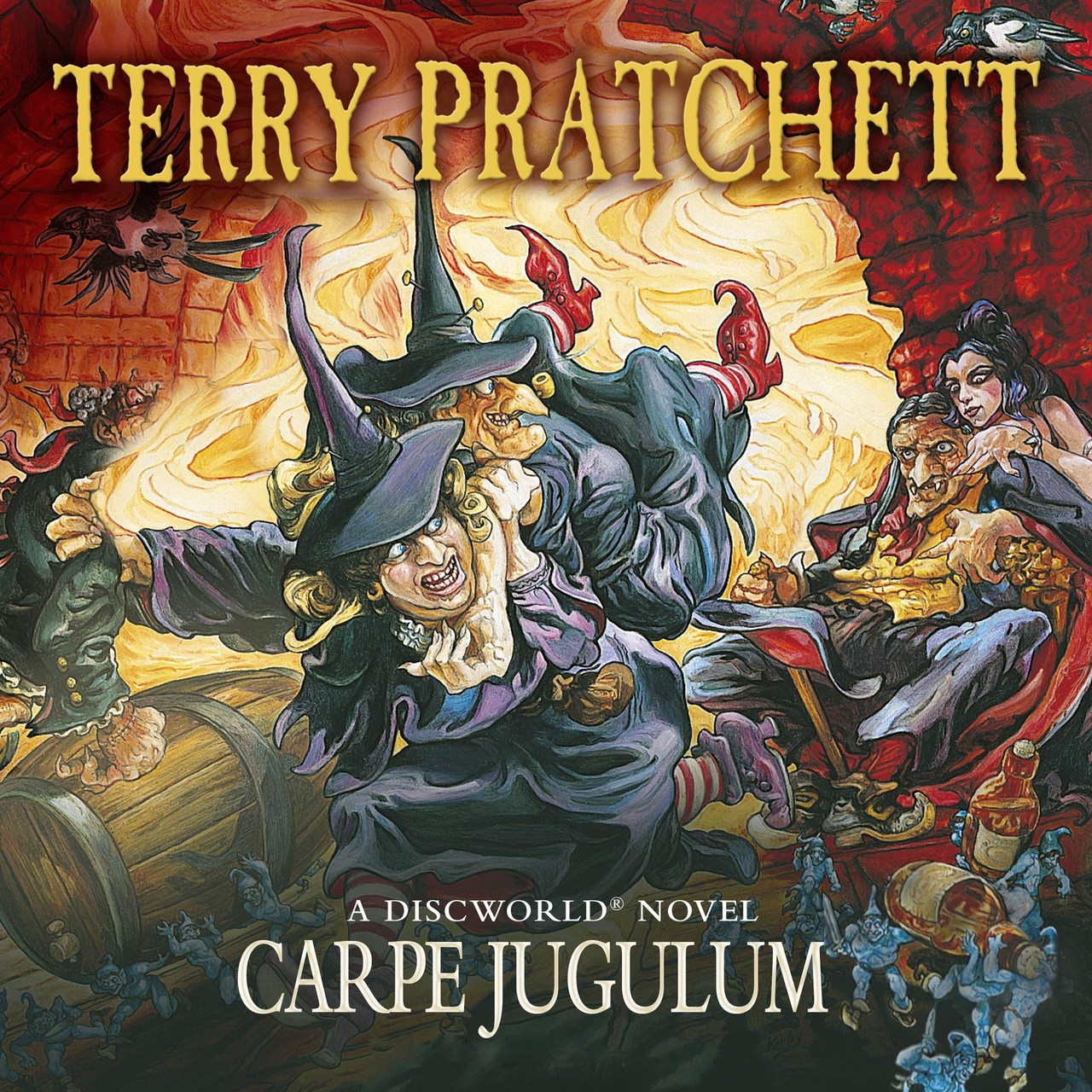 Audiobook cover for Carpe Jugulum