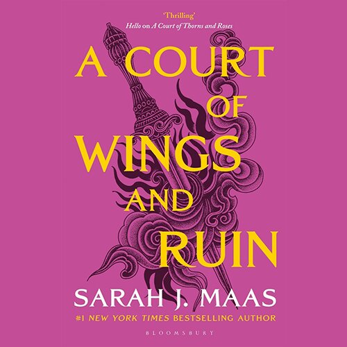 Audiobook cover for A Court of Wings and Ruin