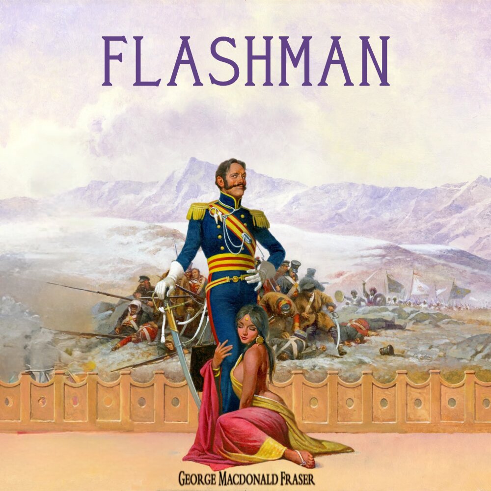 Audiobook cover for Flash for freedom! from the Flashman papers, 1848-1849: edited and arranged by George MacDonald Fraser.