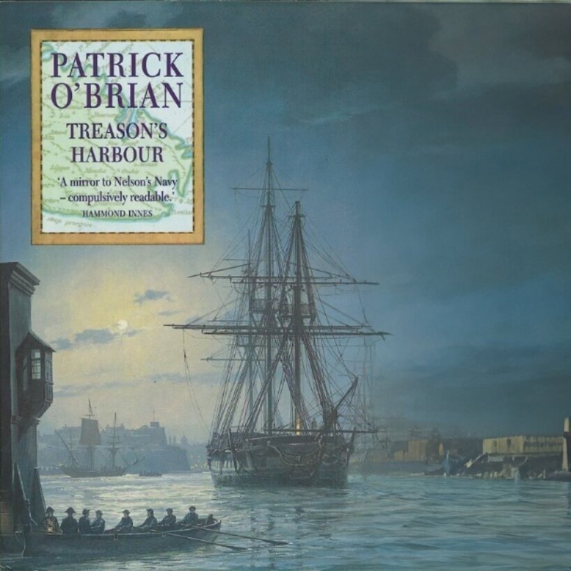 Audiobook cover for Treasons Harbour