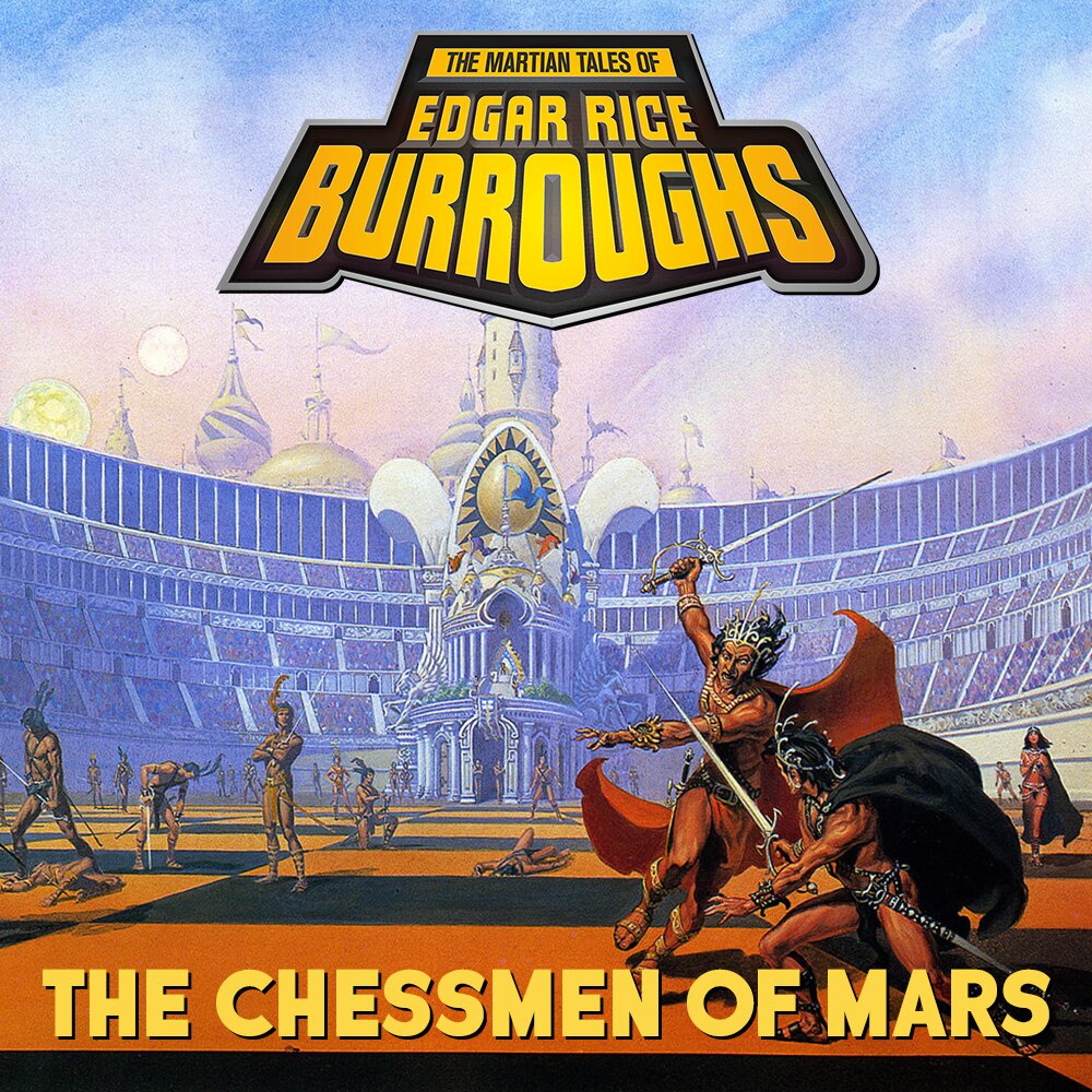 Audiobook cover for The Chessmen of Mars