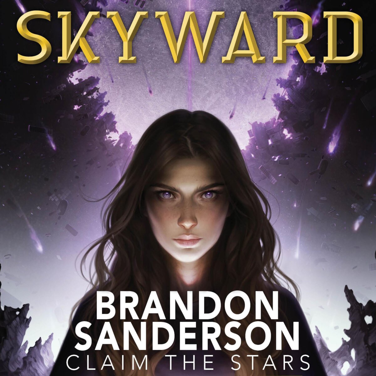Audiobook cover for Skyward