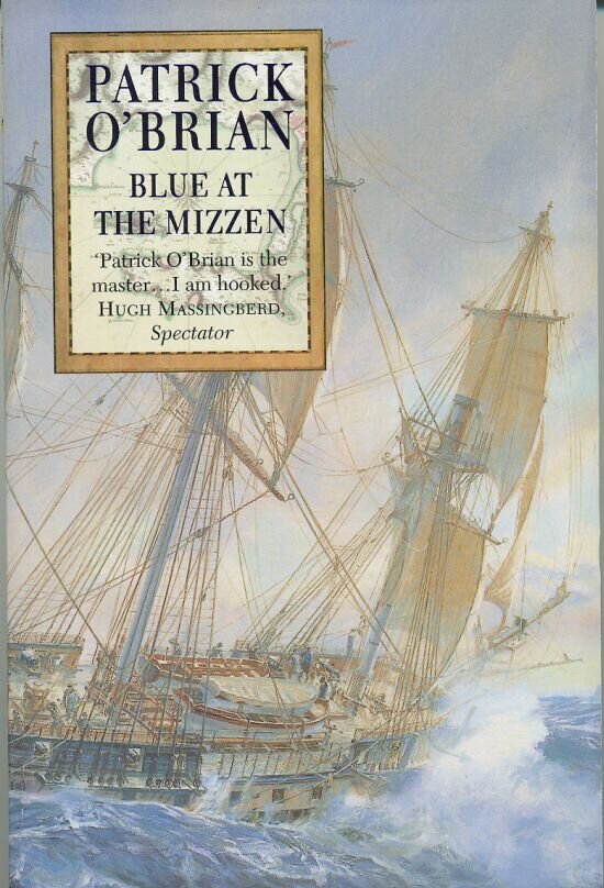 Audiobook cover for Blue at the Mizzen (Aubrey-Maturin)