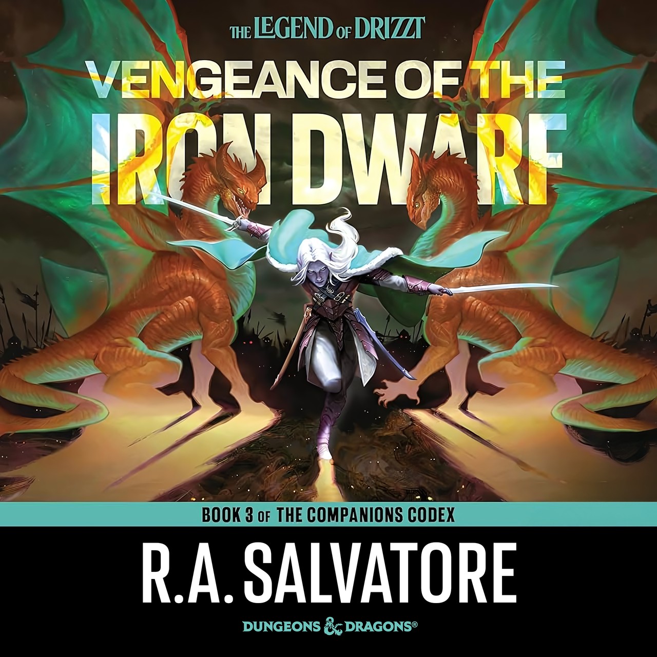 Audiobook cover for Vengeance of the Iron Dwarf