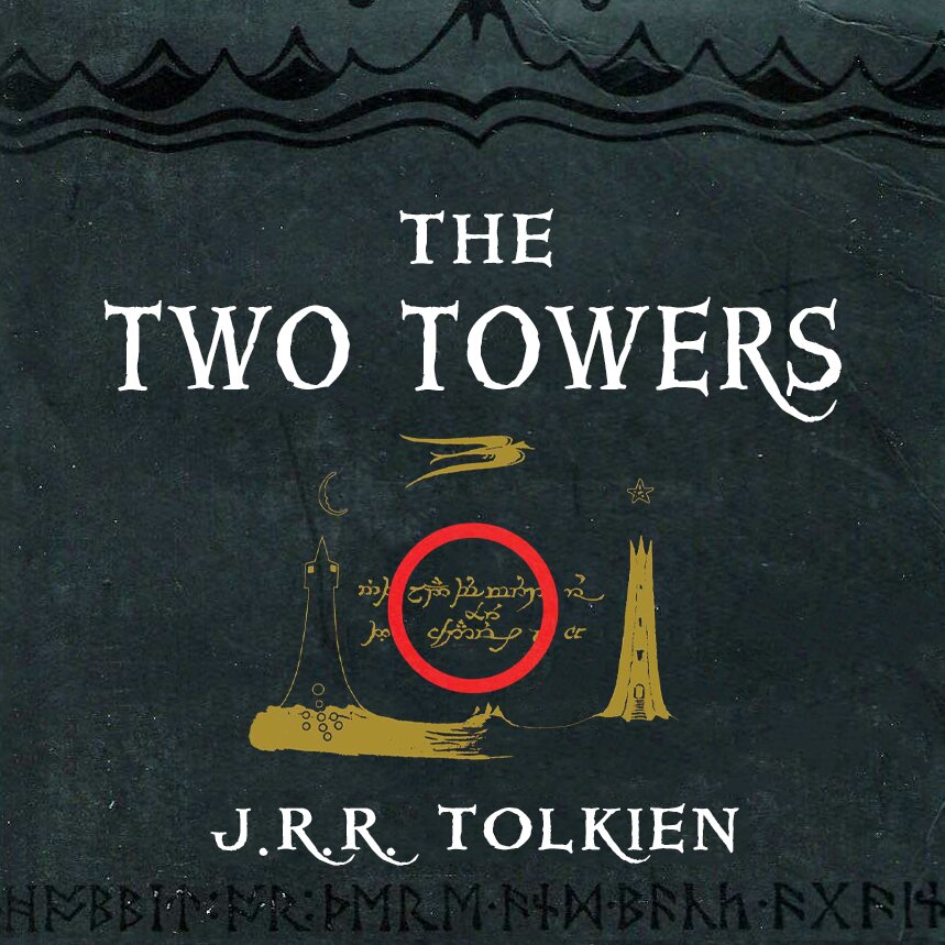 Audiobook cover for The Two Towers