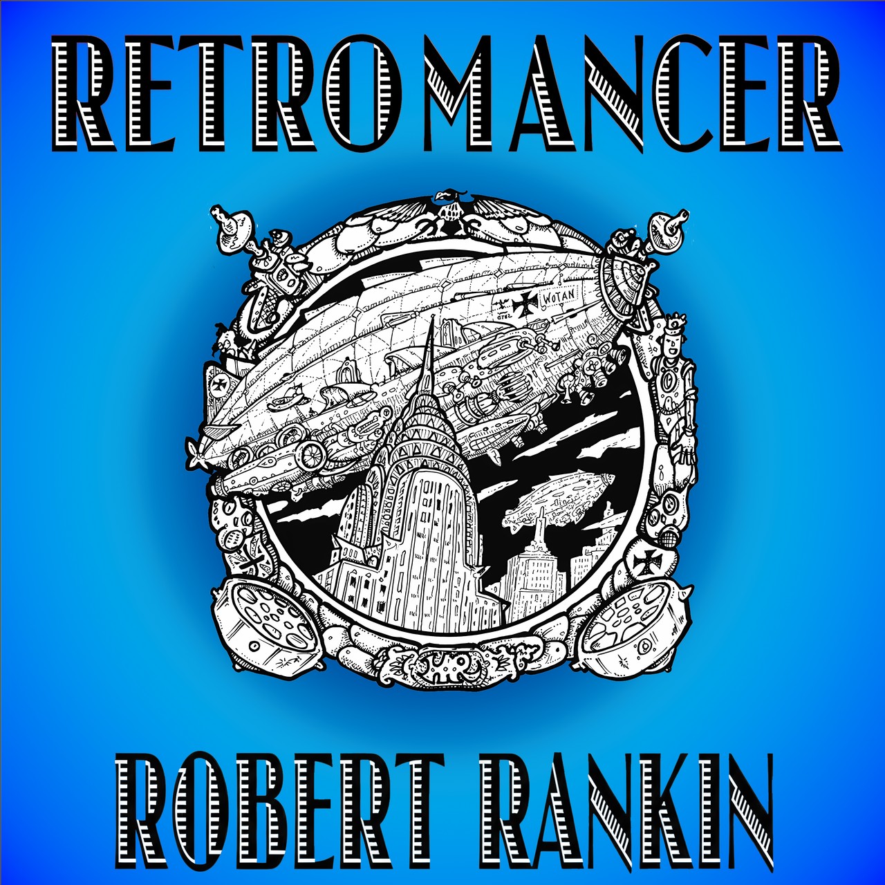 Audiobook cover for Retromancer