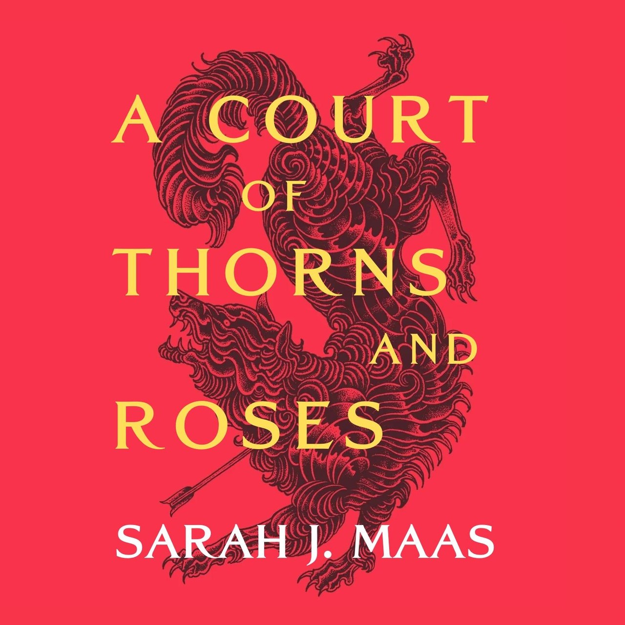 Audiobook cover for A Court of Thorns and Roses