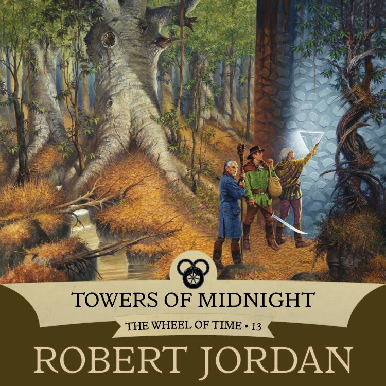 Audiobook cover for Towers of Midnight