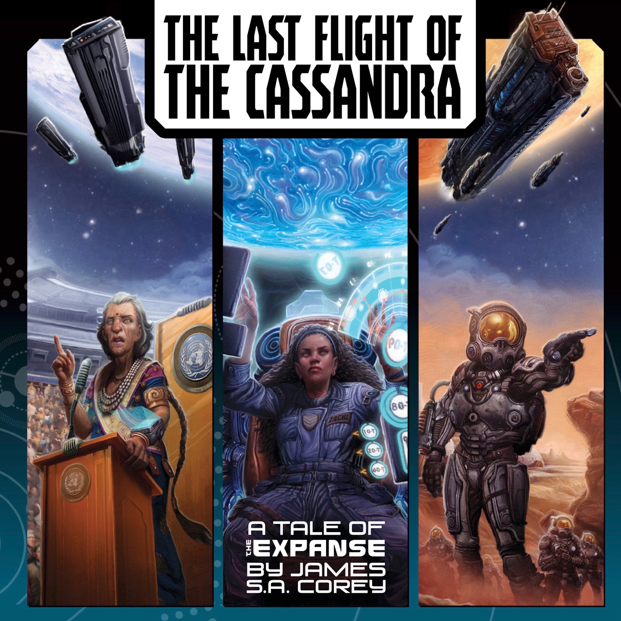 Audiobook cover for The Last Flight of the Cassandra