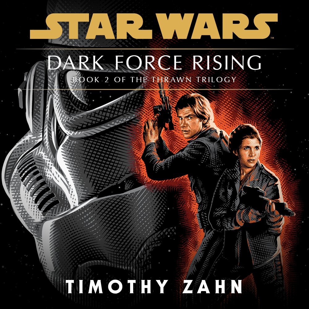 Audiobook cover for Star Wars - Thrawn Trilogy - Dark Force Rising