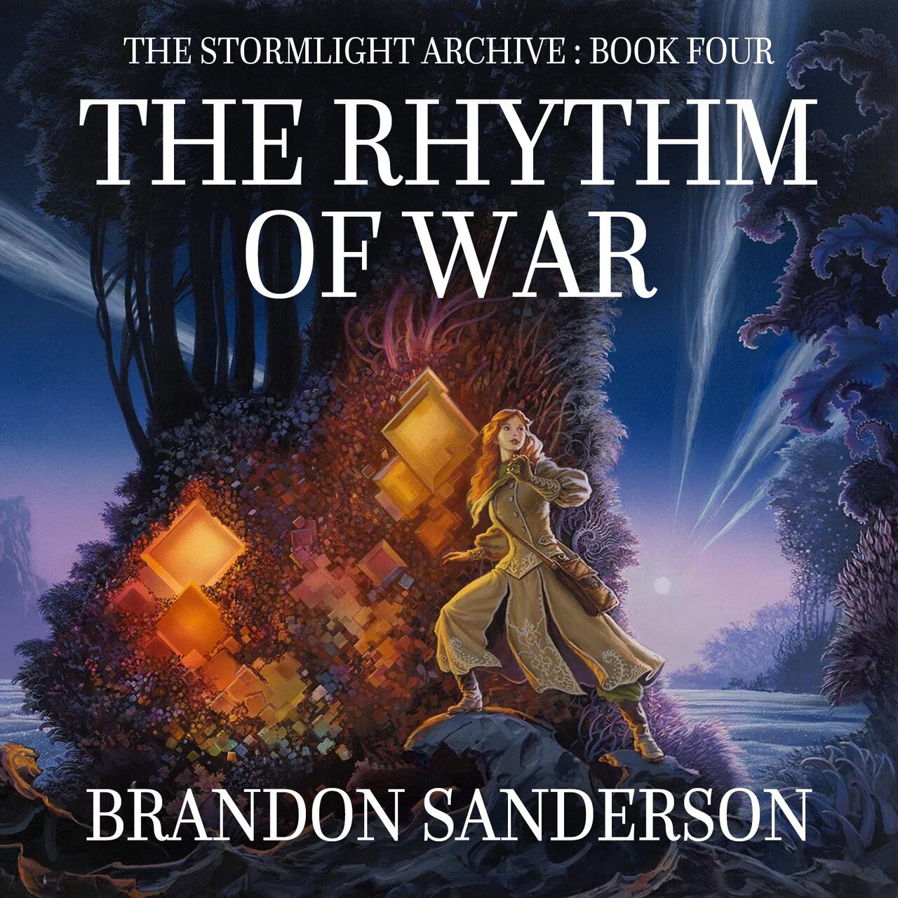 Audiobook cover for Rhythm of War