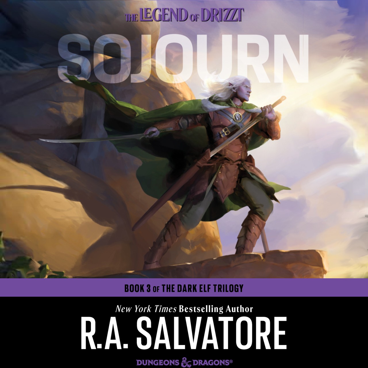 Audiobook cover for Sojourn