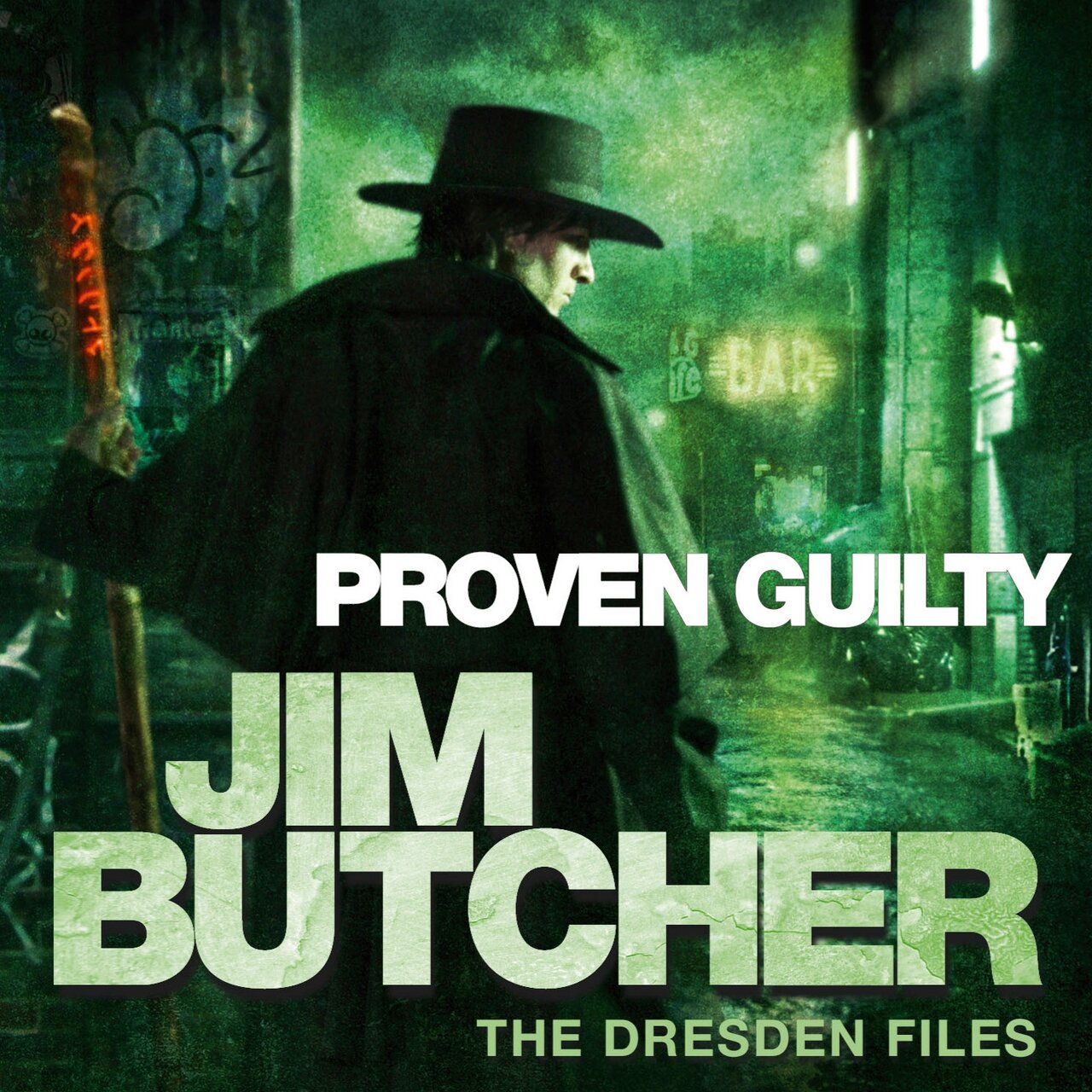 Audiobook cover for Proven Guilty: a novel of the Dresden files