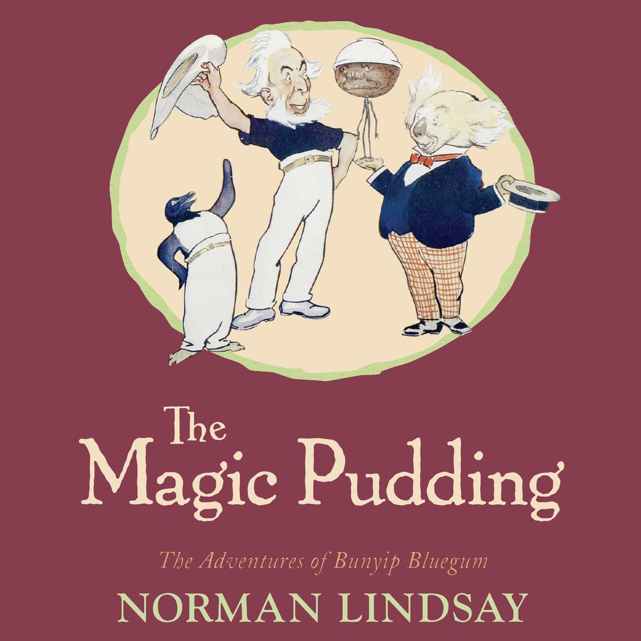 Audiobook cover for The Magic Pudding