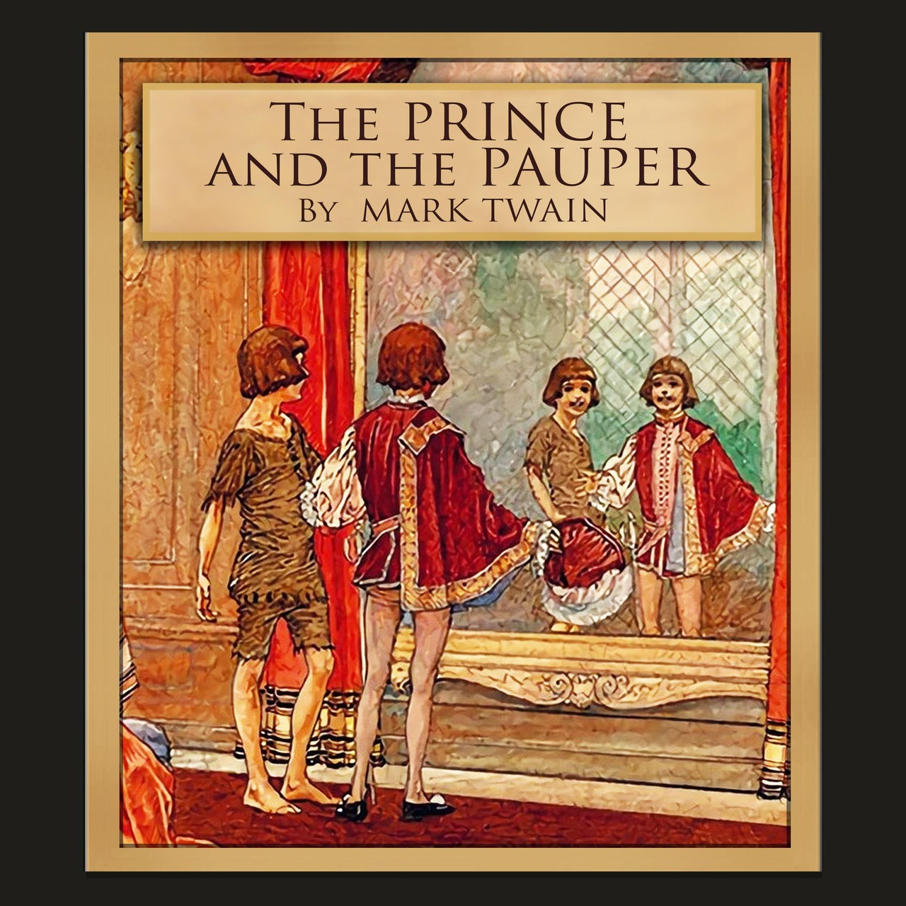 Audiobook cover for The Prince and the Pauper