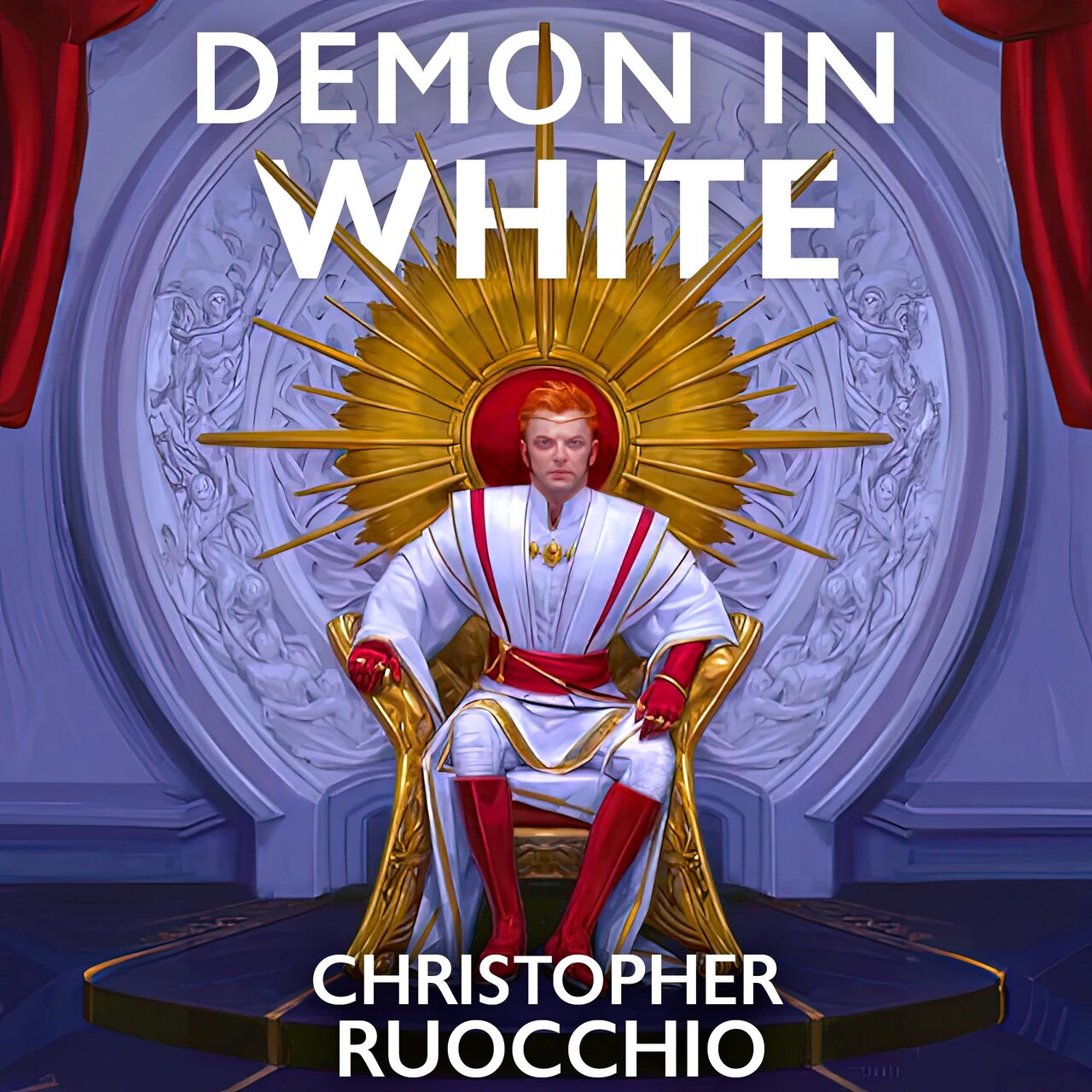 Audiobook cover for Demon in White