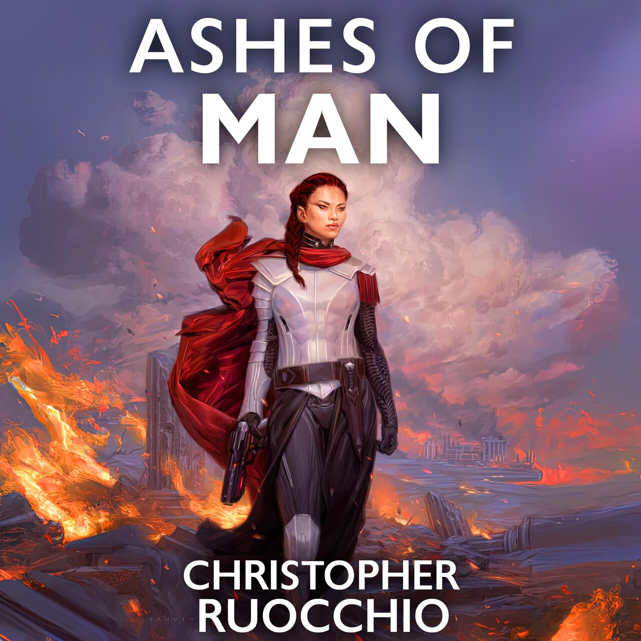 Audiobook cover for Ashes of Man