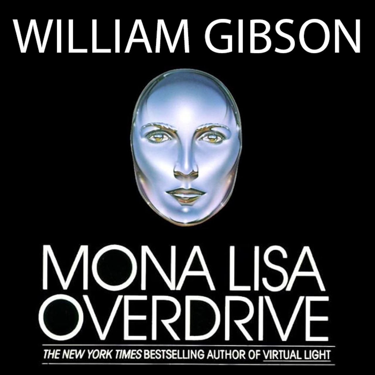 Audiobook cover for Mona Lisa Overdrive