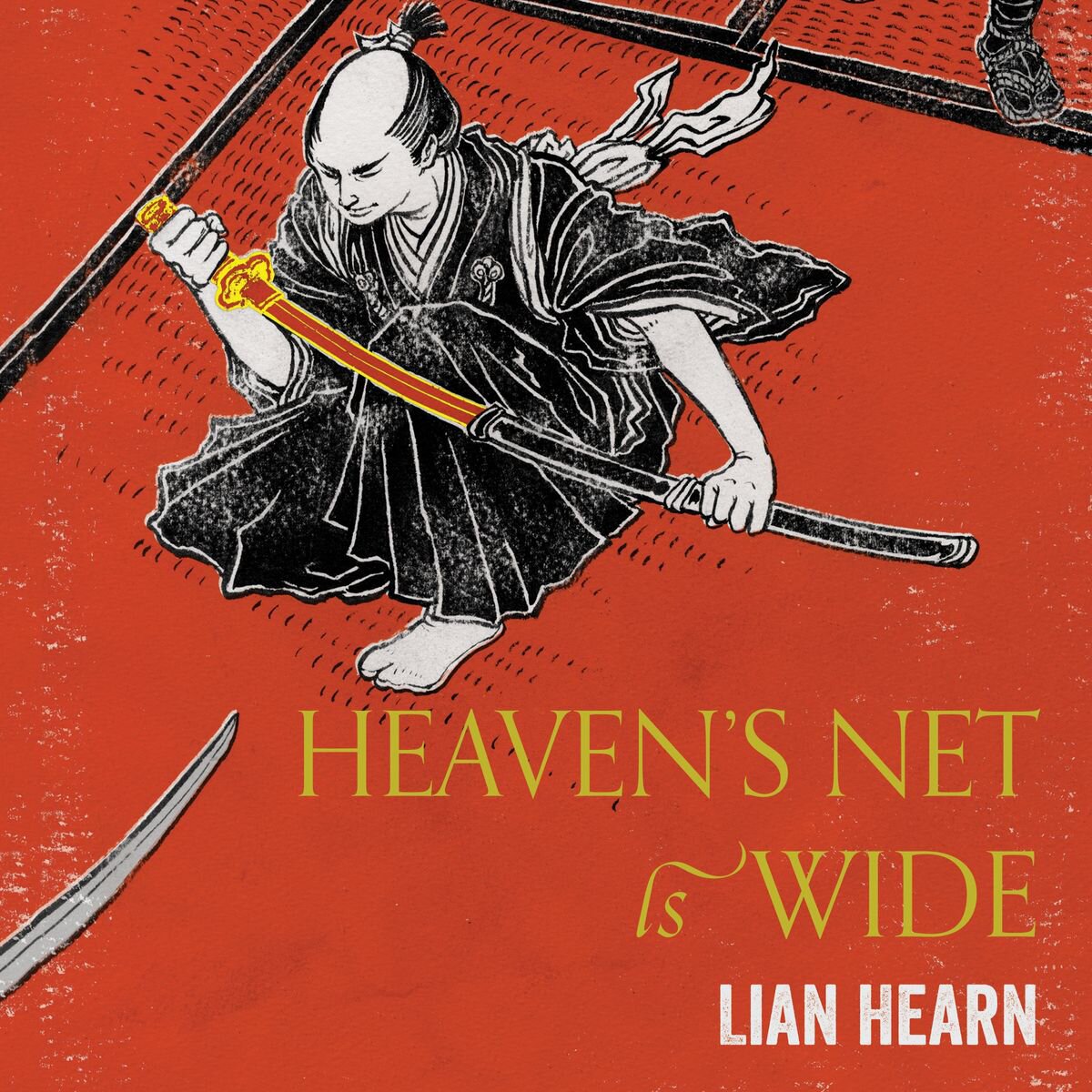 Audiobook cover for Heaven's net is wide