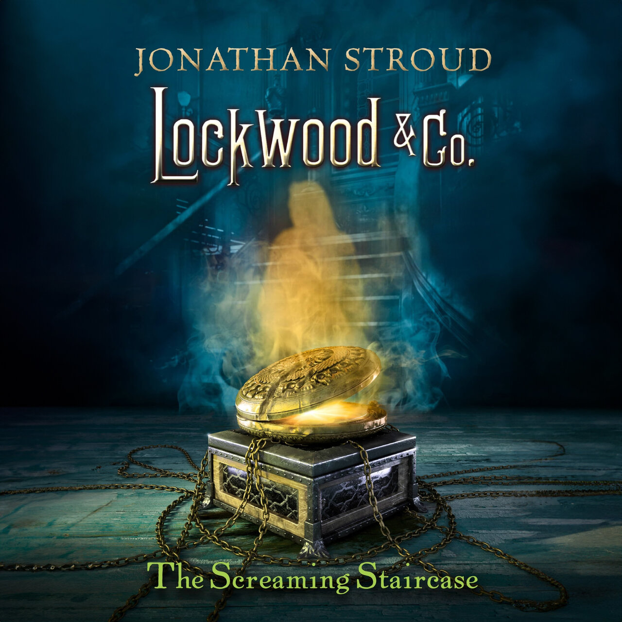 Audiobook cover for The Screaming Staircase
