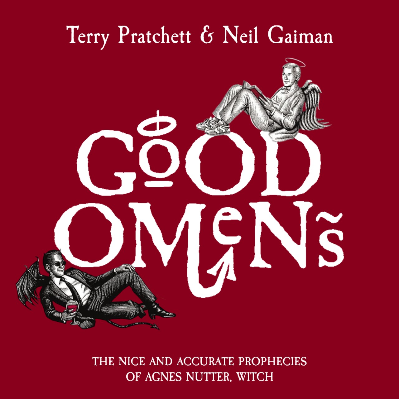 Audiobook cover for Good Omens