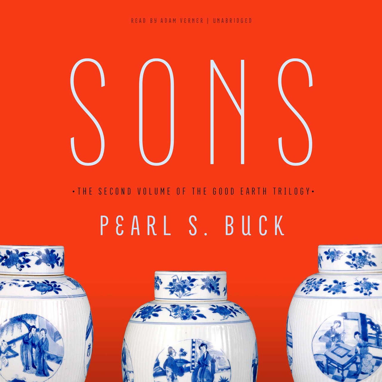 Audiobook cover for Sons