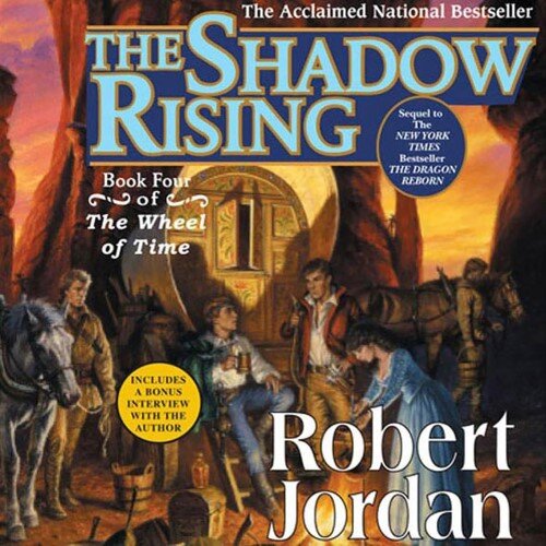 Audiobook cover for The Shadow Rising: (The Wheel of Time, Book 4)