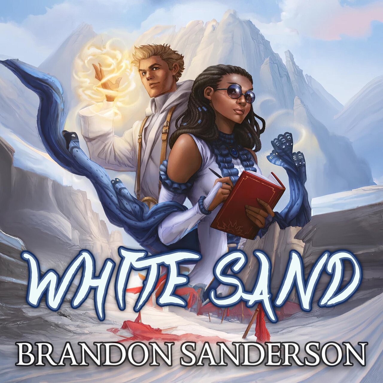 Audiobook cover for White Sand 1