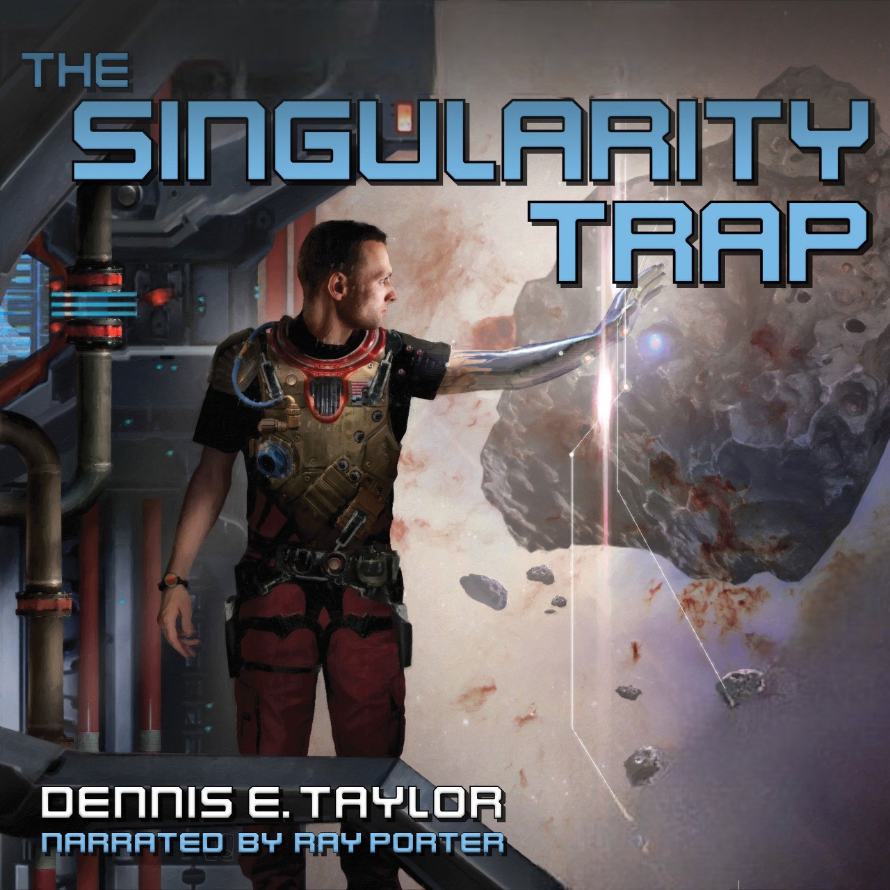 Audiobook cover for The Singularity Trap