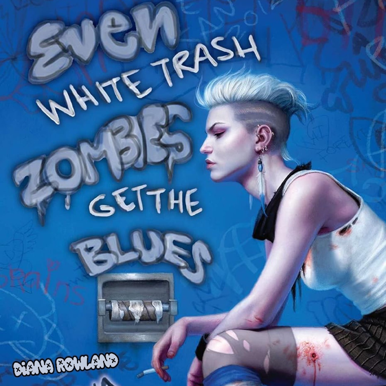 Audiobook cover for Even White Trash Zombies Get The Blues