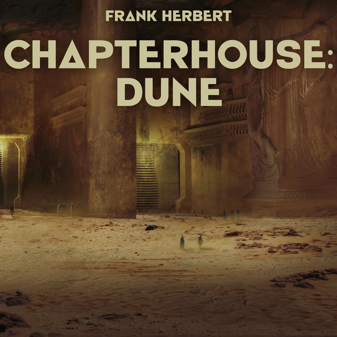 Audiobook cover for Frank Herbert's Dune Saga 6-Book Boxed Set : Dune, Dune Messiah, Children of Dune, God Emperor of Dune, Heretics of Dune, and Chapterhouse
