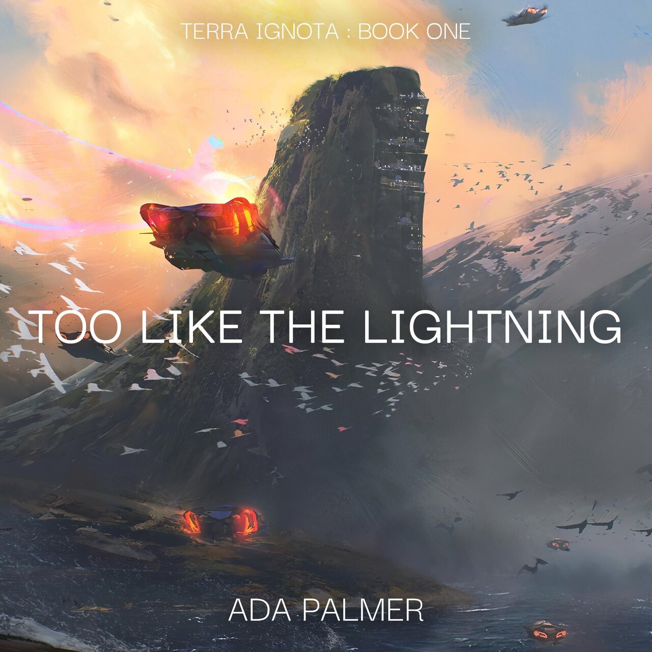 Audiobook cover for Too Like the Lightning