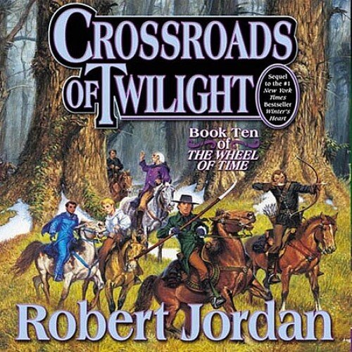 Audiobook cover for Crossroads of Twilight: (The Wheel of Time, Book 10)