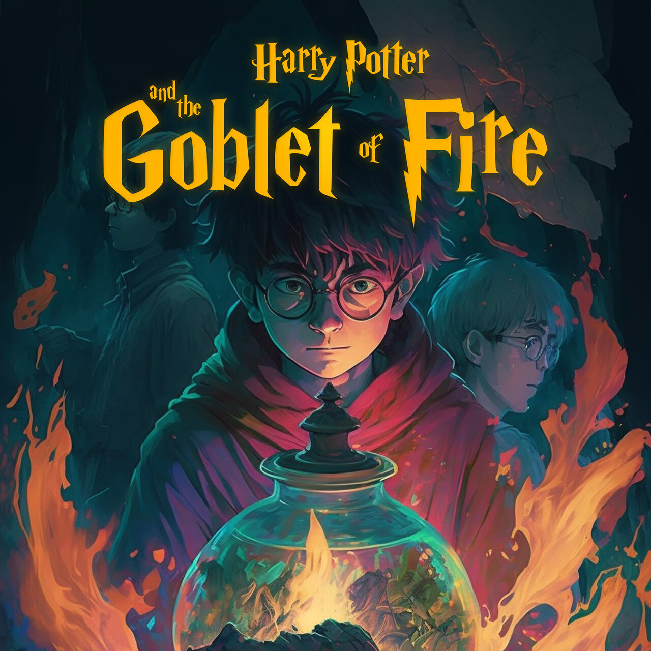 Audiobook cover for Harry Potter and the Goblet of Fire [2/2]