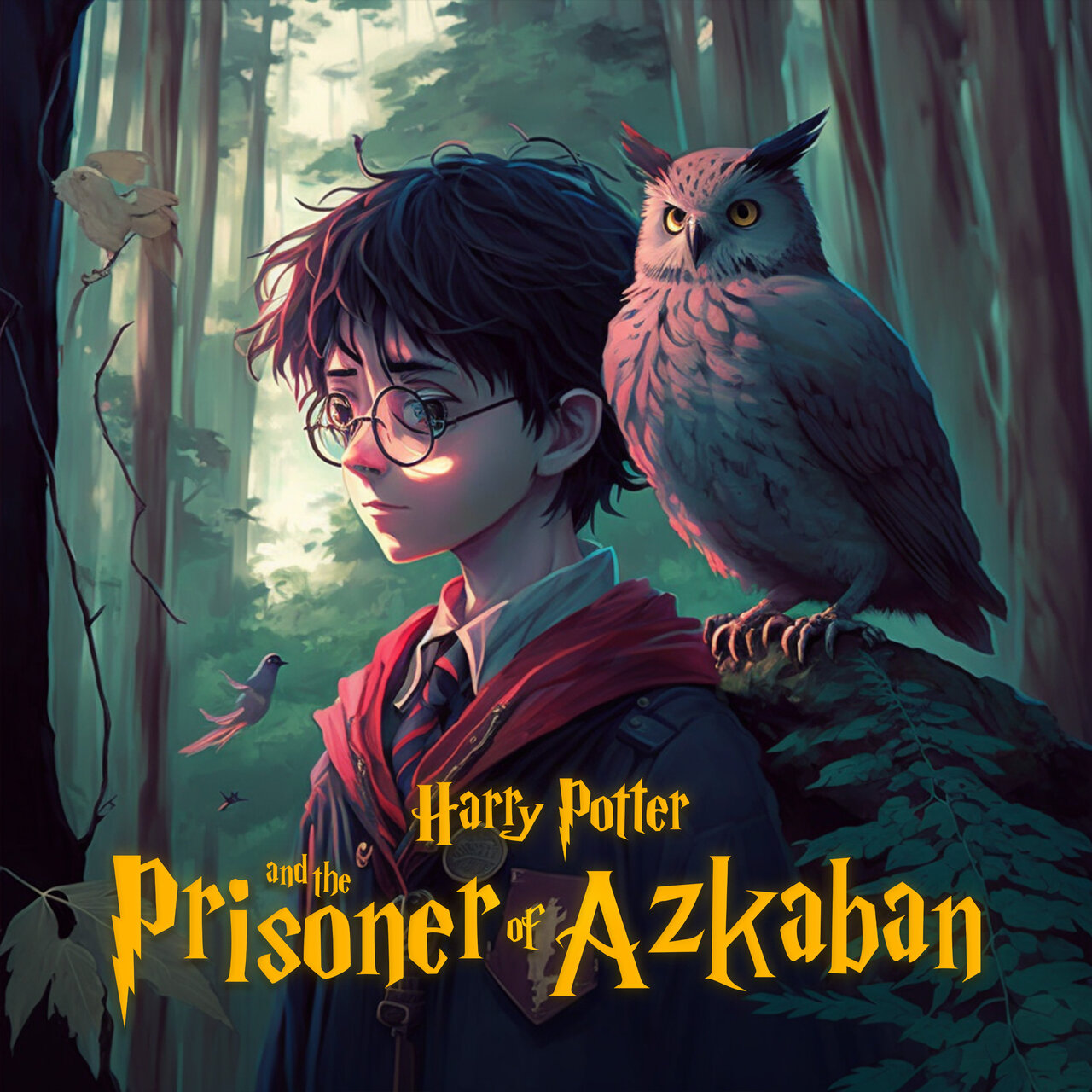 Audiobook cover for Harry Potter and the Prisoner of Azkaban