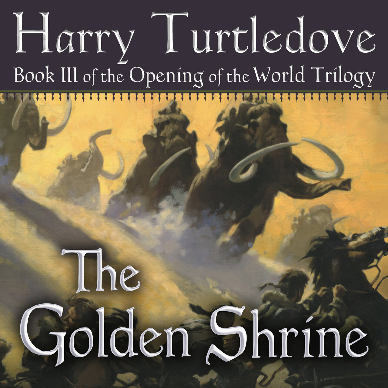 Audiobook cover for The golden shrine
