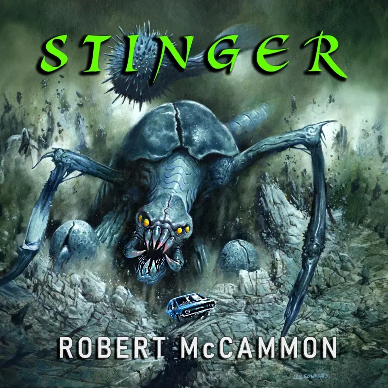 Audiobook cover for Stinger