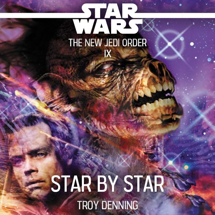 Audiobook cover for Star Wars - The New Jedi Order - Star by Star