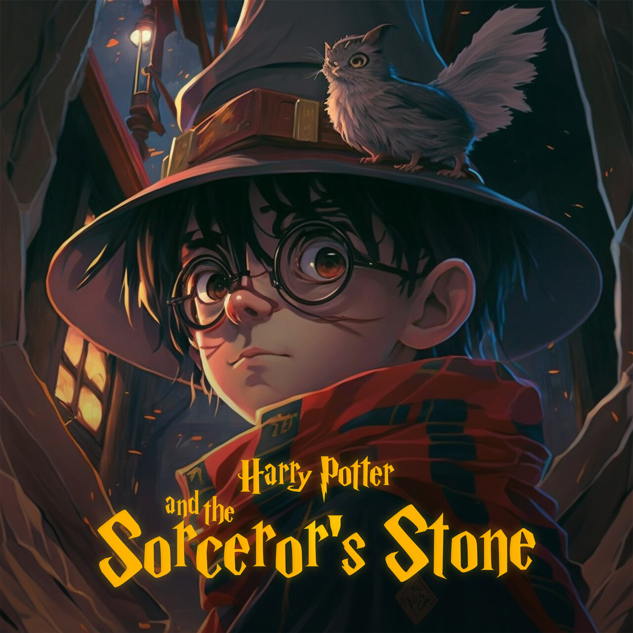 Audiobook cover for Harry Potter and the Philosopher's Stone
