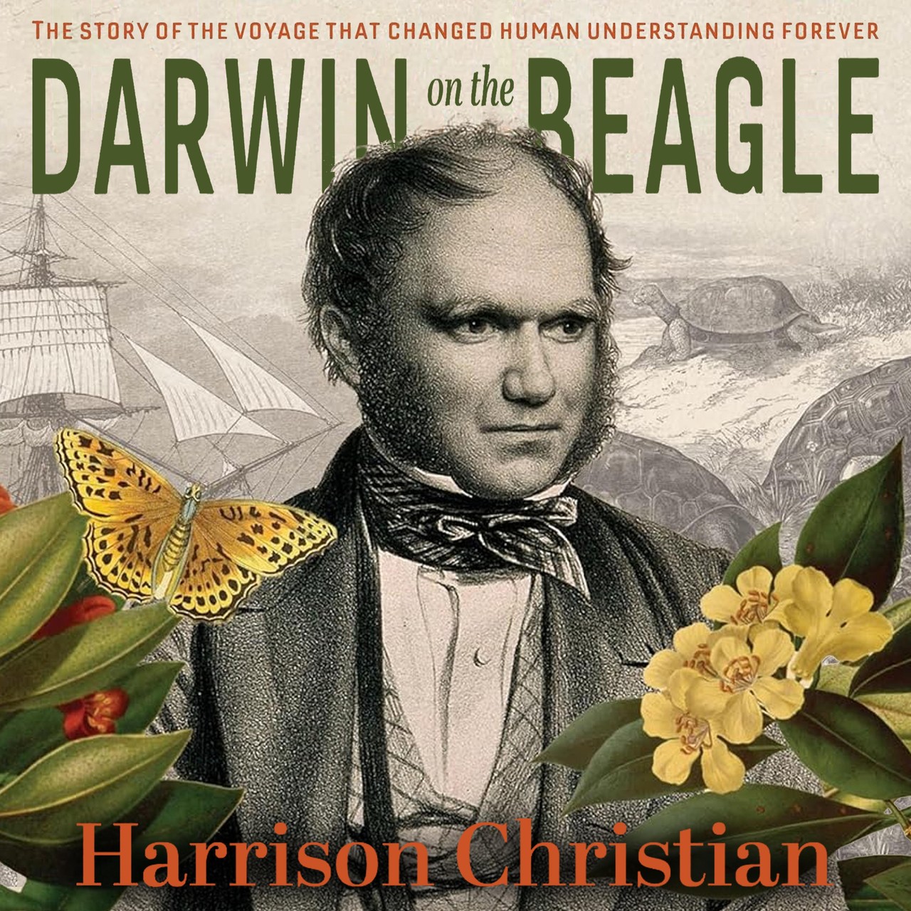 Audiobook cover for The voyage of the Beagle