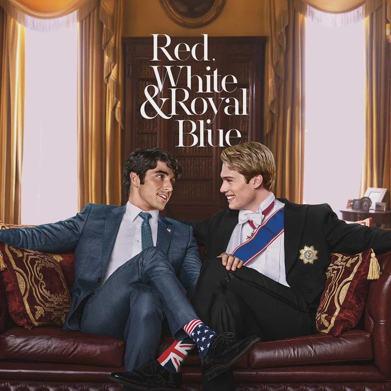 Audiobook cover for Red, White & Royal Blue