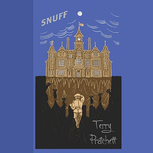Audiobook cover for Snuff