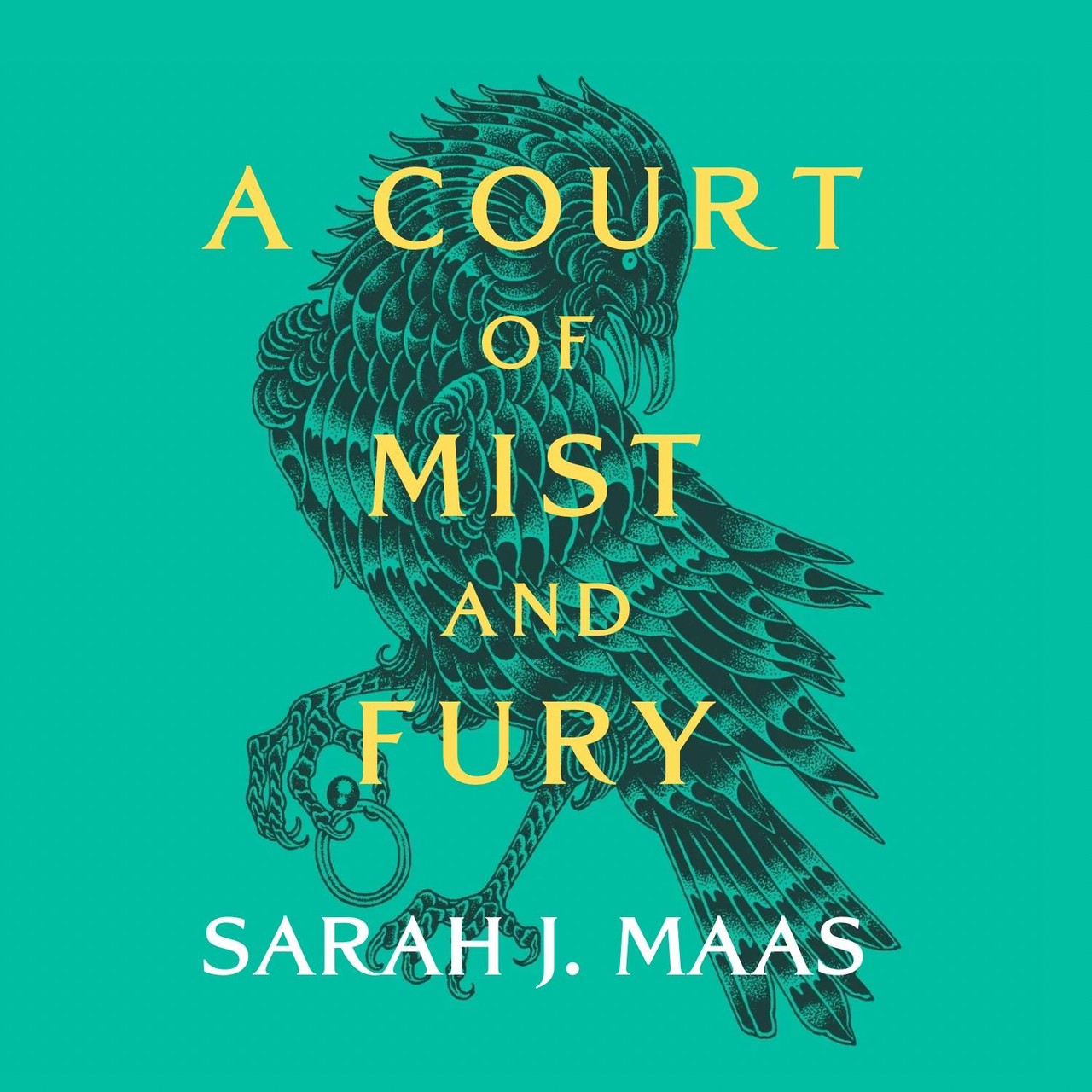 Audiobook cover for Court of Thorns and Roses / A Court of Mist and Fury / A Court of Wings and Ruin / A Court of Frost and Starlight