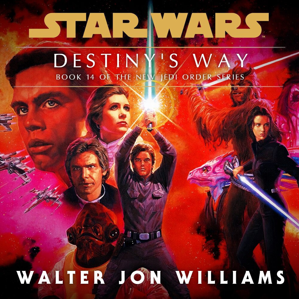 Audiobook cover for Star Wars - The New Jedi Order - Destiny's Way