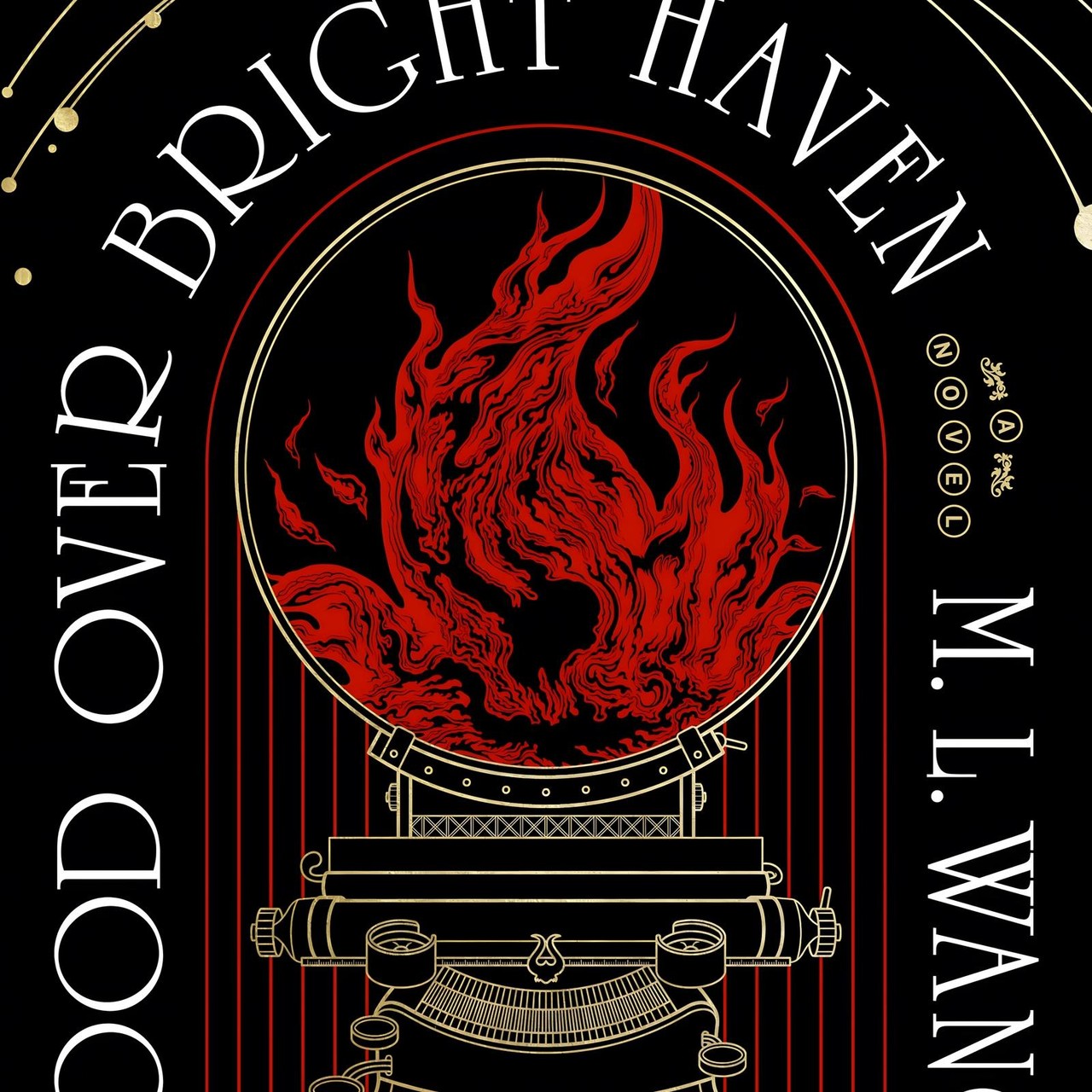 Audiobook cover for Blood over Bright Haven